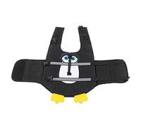 Dog Life Jacket with Reflective Strips, High Buoyancy for Medium Large Dogs, Easy Slip-On & Off Design, Handle & D-Ring Hook, Sturdy Tape & Bright Colors, Waterproof Oxford Cloth (S)
