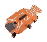 Dog Life Preserver, Easy to Wear and Out of the Ergonomic Mango Dial Hook D of the Adjustable Waist Waist Belt Flotation the Polyester Dog for Water Sports (S)