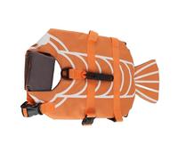 Dog Life Preserver, Easy to Wear and Out of the Ergonomic Mango Dial Hook D of the Adjustable Waist Waist Belt Flotation the Polyester Dog for Water Sports (M)