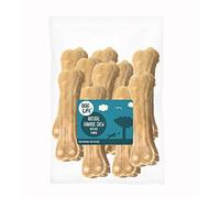 Dog Life Pressed Bones Rawhide, 6.5-Inch, 10-Count