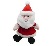 DOG LIFE SUPER PLUSH SQUEAKY SANTA DOG PUPPY PLUSH CHRISTMAS TOY