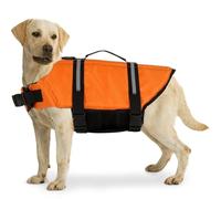Dog Life Vest | Adjustable Floating Pet Harness - Adjustable Breathable Reflective Floating Harness for Swimming Pool Kayaking Lake and Water Activities