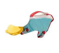 Dog Life Vest, High Visibility Float Coat Life Jacket,Dog Life Jacket for Small, Medium Large Dogs with Rescue Handle, Safety, Lifesaver for Swimming Pool, the Beach, Boating,M,Yellow