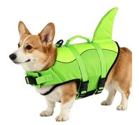 Dog Life Vests Adjustable Harness High Buoyancy | Puppy Life Jacket for Pool, Beach, Water, Lake, Kayak, Boat, and the