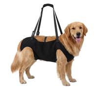 Dog Lift Harness,Adjustable Pet Sling with Reflective Straps &Handles for Elderly Injured Dogs Walking Climbing Stairs Full Body Support