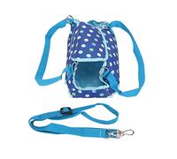 Dog Lift Harness, Breathable Polyester Support Sling, Small Dogs - Dual Lumbar Strips, Washable and Portable, Comfortable Fit for Mobility Assistance (Blue)