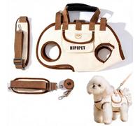 Dog Lift Harness for Small Dogs, Hands-Free Multi-Way Carrying, Full-Body Support for Senior/Injured Pets, Breathable Skin-Friendly Material, Potty-Friendly Open-Leg Design, Adjustable Secure Fit