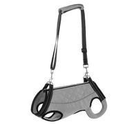 Dog Lift Harness, Mobility Aid Support, Grey, Grey, L | Polyester, Rehabilitation Support, Can Be Pulled Carried or Lifted, Metal, Dog Mobility Aid, For Weak Legs
