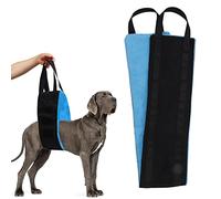 Dog Lift Harness, Portable Dog Sling Pet Rehabilitation Sling Hip Support Harness to Help Lift Rear Hind Leg Support for Back Legs (Blue)