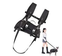 Dog Lift Harness, Puppy Sling Carrier Assistant, Multi-Functional Shock Absorbing Dog Lift Harness for Training Recovery Puppy Elderly Hiking Service Senior Breeds