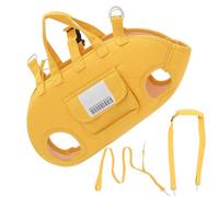 Dog Lift Harness - Red Pet Vest Carrier, Shoulder Strap Handle, Small Animal Walking Gear, Outdoor Activity Tool | Harness Allows Safe Lifting And Mobility For Dogs During Vet Visits Or Daily Walks