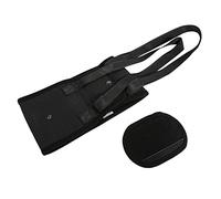 Dog Lift Support Harness Black Adjustable Mobility Aid for Dogs with Injuries Arthritis Orthopedic Problems Polyester Cotton Lining 4 Sizes (XL)