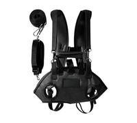 Dog Lifting Harness Portable Anti-Jump Breathable Lightweight Carrier | Dog Support Harness for Old Disabled Paralysis Walking Travel Hiking Car Motorcycle Airline Outdoor Home Beach