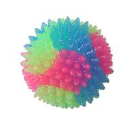 Dog Light Up Ball - Flashing LED Squeaky Play Sphere for Pet Interactive Motion Activated Training Gadget | Safe Bright and Durable Active Design