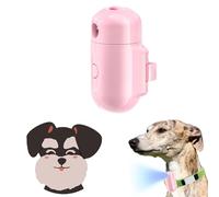 Dog Lights for Night Walking with Projection: Clip Dog Lamp, Can Project Patterns, Rechargeable Collar Dogs Light for Night Walking, Gifts for Dogs Lovers (Schnauzer)