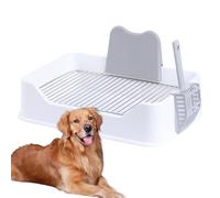 Dog Litter Tray | Reusable and Portable Pet Accessories | Indoor Canine Litter Tray | for Apartment Bathroom Living Room Indoor Outdoor Balcony