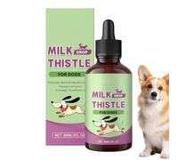 Dog Liver Supplement - Pet Hepatic Liquid Drops | Liver Care Supplement Wellbeing Health Nutritional Liquid Drop for Dogs Cats Small Medium Large Breeds Pet