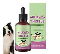 Dog Liver Support - Health Support Liquid Drops - Liver Care Health Wellbeing Nutritional Liquid Drop Supplement for Small Medium Large Breeds Cats Pet Dogs