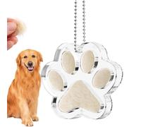 Dog Loss Ornament - 4x4x1 Inches Pet Keepsakes, Magnetic Memory Chamber, Me