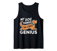 Dog Lover Data Scientist Data Science Analyst Programmer Tank Top