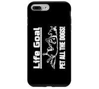 Dog Lover Life Goal Pet All the Dogs Dog Dad Dog Mom Case for iPhone 7 Plus/8 Plus