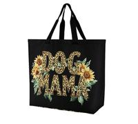 Dog Lover Mama Women's Tote Bag Reusable Shopping Handbag