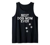 Dog Lover Mom Mama Mother's Day Best Dog Mom Ever Tank Top