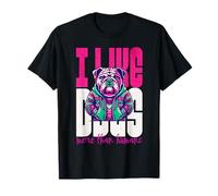 Dog Lover People Hater Like Dogs More Than Humans Funny T-Shirt