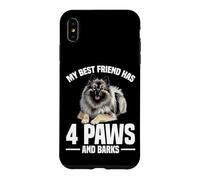 Dog Lover Pet Lover Dog Enthusiast Four Paws Keeshond Case for iPhone XS Max