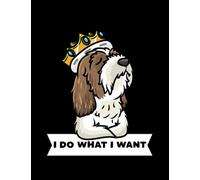 Dog Lover Petit Basset Griffon Vendéen Dog: 8.5 x 11 journal notebook