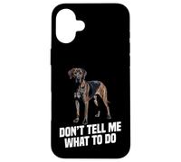 Dog Lover Puppy Lover Dog Owner No Worry Plott Hound Case for iPhone 16 Plus