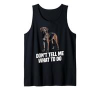 Dog Lover Puppy Lover Dog Owner No Worry Plott Hound Tank Top