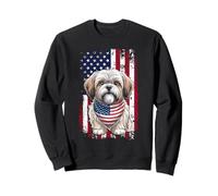 Dog Lover Puppy Lover Lhasa Apso United States Lhasa Apso Sweatshirt