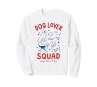 Dog Lover Squad Dachshund Beagle French Bulldog Sweatshirt