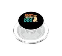 Dog Lover | The More People I Meet The More I Love My Dog PopSockets PopGrip for MagSafe