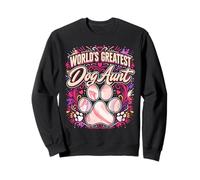Dog lover Worlds Best Aunt Mother's Day Best aunts Sweatshirt