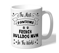 Dog Lovers Collection French Bulldog Mum Mug - Pawsome - French Bulldog Gifts, White
