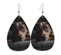 Dog Lying On The Sofa Earrings Fun Dangle Earrings Creative Hanging For Mother'S Day Daily Accessories