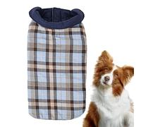 Dog Mabinement - British Style Waterproof Windproof Jacket | Comfortable Plaid Dog Clothes Winter Snow Suit Cold Coat For Small Medium Large Dogs