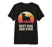 Dog Make Everything Better I Love Labrador Best Dog Dad Ever Premium T-Shirt