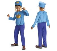 Dog Man 171919L-20L Movie Fancy Dress INTL, Blue, 4-6 Years
