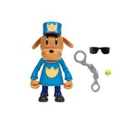 JAKKS Pacific Articulated Action Figure Dog Man 12.7cm with Accessories Dav Pilkey-inspired Ages 4+