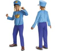 Disguise Dog Man Movie Fancy Dress Intl Blue 4-6 Years