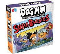 University Games Jigsaw Puzzle Dog Man Supa Buddies 33846 100-Piece Lenticular Multi-Colored
