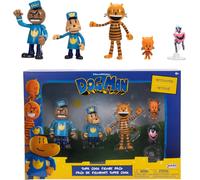 Dog Man Movie Action Figures Multipack Set by Jakks Pacific, Includes 6.3 cm Ar
