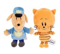 Dog Man Movie Plush - Dog Man and Lil Petey Plush 2-Pack Collect All Dogman Plush by JAKKS Pacific Based on The Dog Man Movie for Kids Ages 4 Years