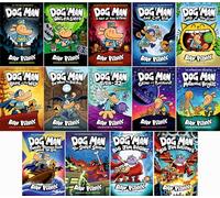 Dog Man Series: The Complete Collection Set (Books 1-14) by Dav Pilkey