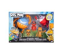 Dog Man "Supa Buddies & Baddies" Action Figure Multipack 2.5" / 6.35cm