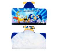 Dog Man Supa Comic Kids Super Soft Bath/Pool/Beach Soft Cotton Terry Hooded Towel Wrap, 24 in x 50 in, (Officially Licensed Product) by Franco
