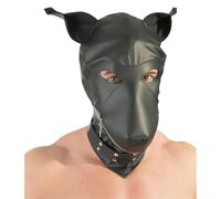 Dog Mask - Black (S-L)